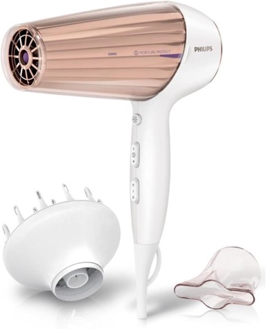 PHILIPS Sušilo za kosu MoistureProtect, 2300 W, ionizacija, difuzor