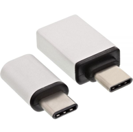 INLINE USB-C na Micro USB i USB 3.0 adapter, aluminijski