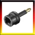 GOOBAY Adapter Toslink–3,5 mm, crni