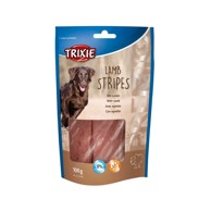 TRIXIE Poslastica za pse Premio Stripes janjetina, 100 g