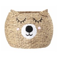 BLOOMINGVILLE MINI Košara za skladištenje ø 50 cm, prirodna boja, vodeni zumbul
