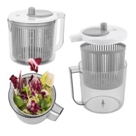 TEESA Centrifuga za sušilicu salate 2,5 l, prozirna