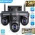 Vanjska WiFi 15MP CCTV kamera s tri leće i PTZ funkcijama
