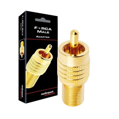 AUDIOQUEST Adapter F-male na RCA