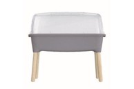 PROSPERPLAST Sadilica Respana Planter Wood High Set 150510, 78 cm, siva