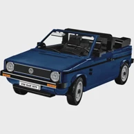 COBI Volkswagen Golf Cabriolet, 1:12, plava 