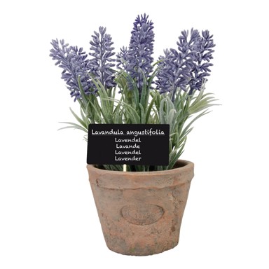 ESSCHERT DESIGN Umjetna biljka Lavender, visina 17,5 cm