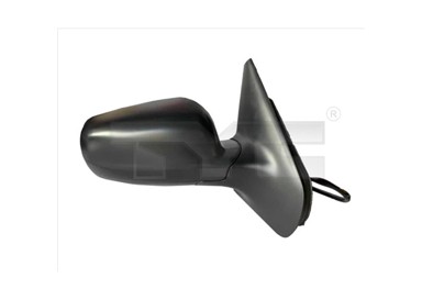 TYC Retrovizor VW Golf 4, plavo, desni, električni, grijani, veliko, kućište, 5 pinova, Bora, 337-0297