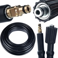 ROSFIX Crijevo visokog tlaka 5 m Quick Connect, kompatibilno s Kärcher K2–K7, max 200 bar, 60 °C