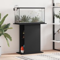 Stalak za akvarij crni 75x36x72,5 cm od konstruiranog drva