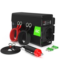 GREEN CELL Auto adapter i inverter INV04DE UNIVERSAL 500 W, crni
