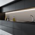 AMBIANCE Zidna naljepnica 200x60 cm Taupe 