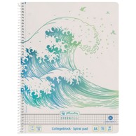 HERLITZ Blok, A4, kocke, 70 listova, greenline