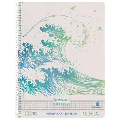 HERLITZ Blok, A4, kocke, 70 listova, greenline