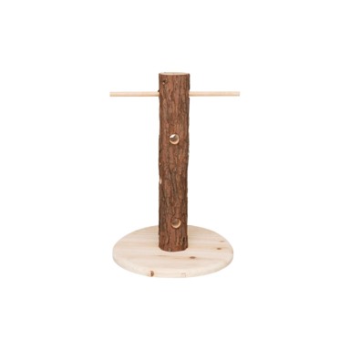 TRIXIE Stalak za hranjenje za glodavce, drveni