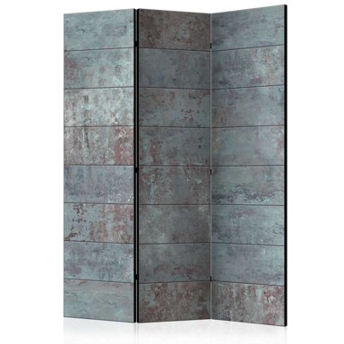 Sobna pregrada u 3 dijela Turquoise Concrete 135x172