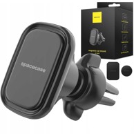 Magnetski automobilski držač za telefon SC08 za ventilacijski otvor, crni