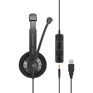 EPOS Slušašalice s mikrofonim Sennheiser Impact SC 75 USB MS Type-A, crne