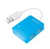 SMILE USB 2.0 Hub, 4 porta, plava