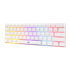 BARACUDA Mehanička gaming tipkovnica BGK-03221 Dolphin, bijela, plavi prekidači, US layout