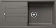 BLANCO Sudoper ZIA XL 6 S SILGRANIT, vulkan siva