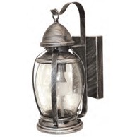 Vanjska rasvjeta lanterna 0140-WD, srebrna crna