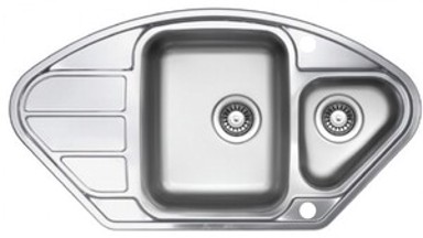 SINK SOLUTION Sudoper A Line 94,5x51 cm, 1+2/3, inox