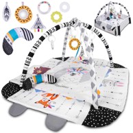 RICOKIDS Podloga za igru Boho 110 x 100 cm edukativna