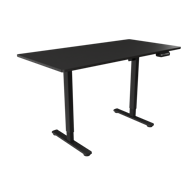 WHITE SHARK Gaming stol Hexa, električno podesiv, 140x70x71–116 cm, crni