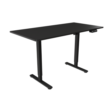 WHITE SHARK Gaming stol Hexa, električno podesiv, 140x70x71–116 cm, crni