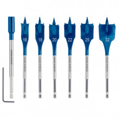 BOSCH 7-dijelni set ravnih svrdla Professional Expert Self Cut Speed, 16/18/20/22/25/32 mm