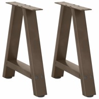 Noge za klub stolić A-oblika 50x(42-43) cm 2 kom