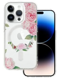 MG Flower MagSafe maska za iPhone 13 Pro Max, Pink Flower