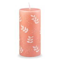 UNIPAR Narančasto-ružičasta svijeća Pure Beauty, 73 h