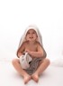 BABYMATEX Ogrtač za kupanje za bebe Maxi, 100 x 100 cm