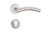 Kvaka za vrata DIVA INOX cilindar