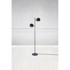 MARKSLOJD Crna podna lampa Edgar