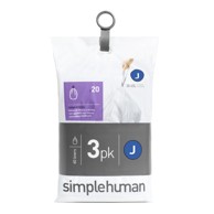 SIMPLEHUMAN Vreće za smeće 60 kom 45 L J 