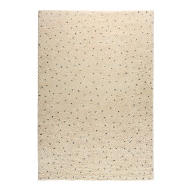 BONAMI SELECTION Krem-sivi tepih Dottie, 140 x 200 cm