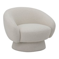 BLOOMINGVILLE Bijela stolica Ted, 93x82x74 cm
