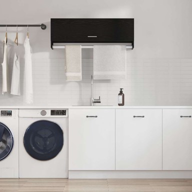 Ormar 100x32,5x35 cm, hrast crna