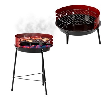 Okrugli roštilj na ugljen 41x33,5x46,5 cm