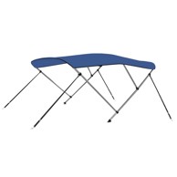 Bimini tenda s 3 luka, 183 x 196 x 137 cm, plava