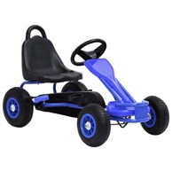 Go-Kart s pedalama i pneumatskim gumam, plavi