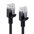 U/UTP Mrežni kabel CAT6A Slim, 5 m, crni