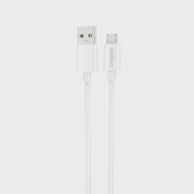 DUDAO USB kabel micro USB L4SM, 2 A, 1 m, bijeli