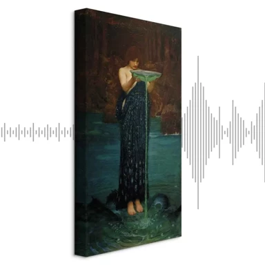 Slika John William Waterhouse – Circe Invidiosa, 30x60 cm, akustična