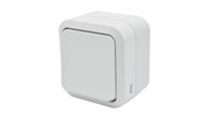 AQUA PRO Prekidač 60220, univerzalni, nadžbukni, IP55, bijela
