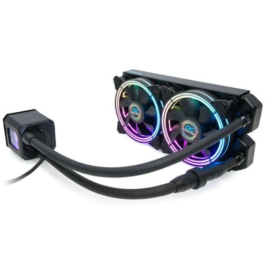 ALPHACOOL Vodeno hlađenje Eisbaer Aurora 240, digital RGB, 240mm