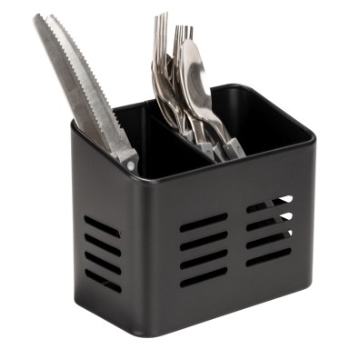 WENKO Crni stalak za pribor za jelo Black Outdoor Kitchen Baco